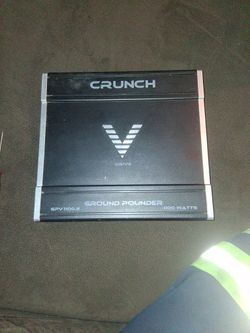 Crunch 1100.2  2 CHANNEL AMPLIFIER 