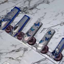 Royal Butterflies Press-on Nails 