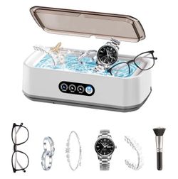 New Ultrasonic Jewelry Cleaner Large Capacity 22oz
