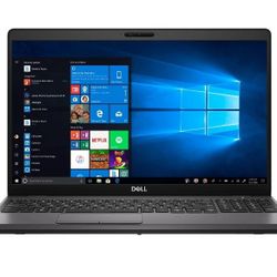  Dell latitude 5500 15.6" Notebook intell core i7 16GB  RAM  windows 10 PRO   ( black ) 