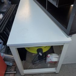 White Office Desk