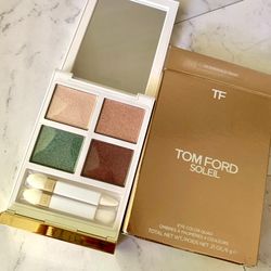 TOM FORD Soleil Eye Color Quad Eyeshadow, 01 Emerald Dusk, Full Size 0.21oz
