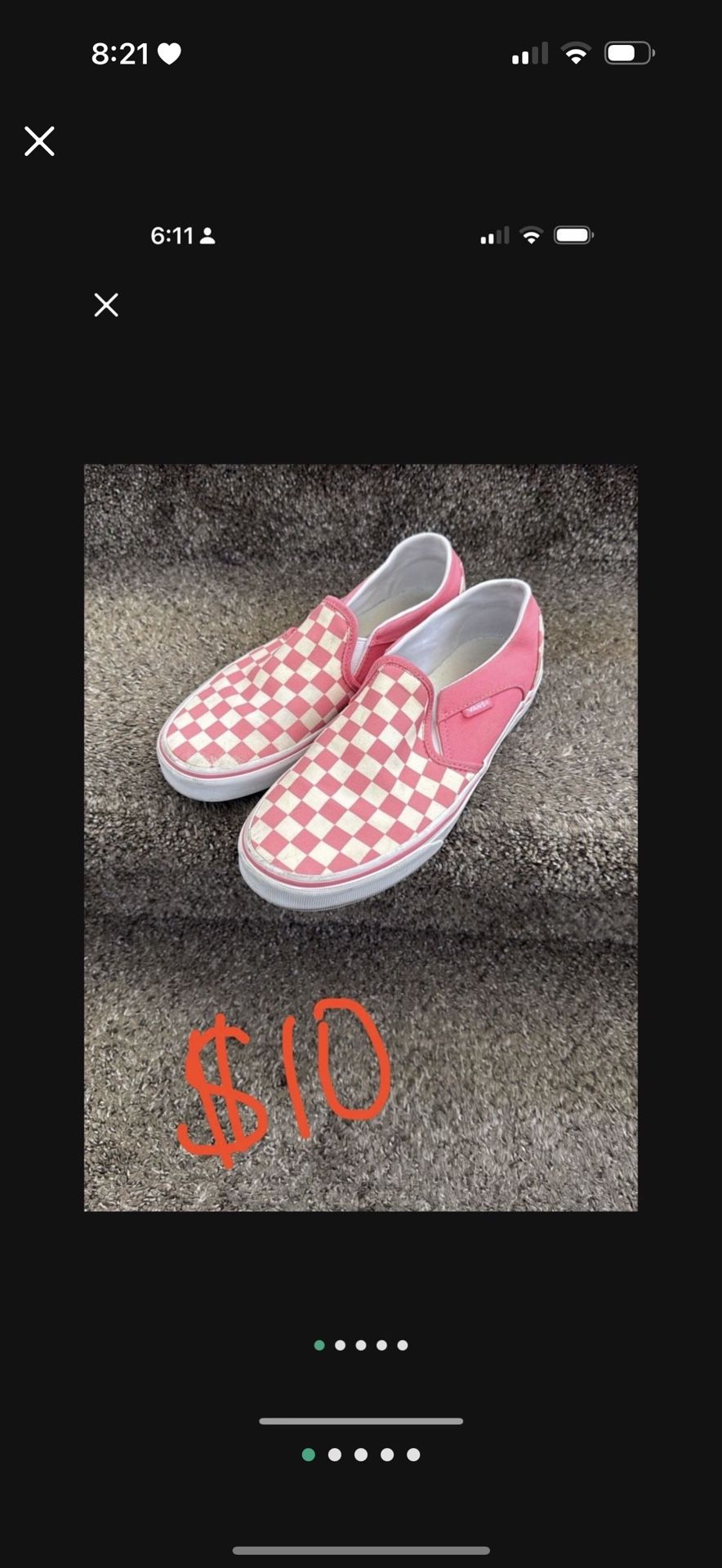 Women’s Vans Size 8
