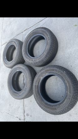 4 — 275/65r18 Michelin LTX A/T2 Good 80% Treads Tires