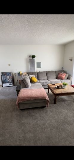 Gray Sectional Couch