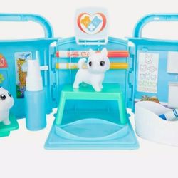 Crayola Scribble Scrubbie Pets Vet Animal Kid Toy Gift Set.