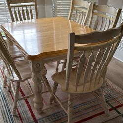 Dinette Table & 6 Chairs
