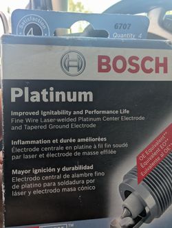 Bosch 6707 Spark Plugs