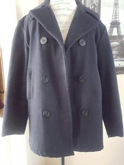 vintage usn peacoat (small)