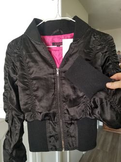 La Zebra jacket girls size 8