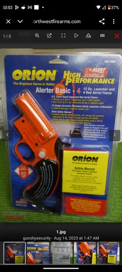 Orion High Performance Alerter Flare Gun