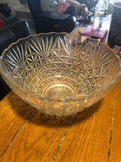 Vintage punch bowl