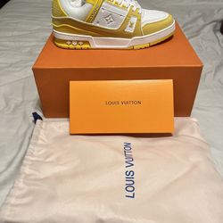 Louis Vuitton Yellow Trainers