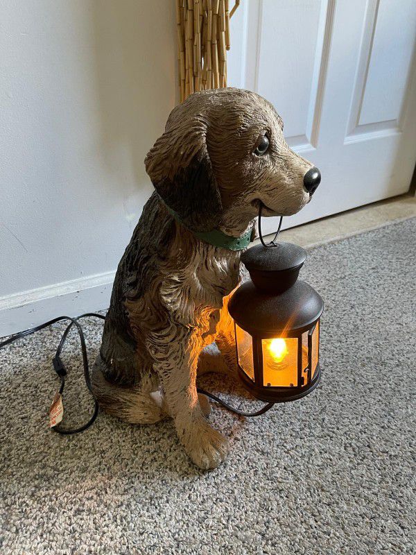 Dog LAMP DECOR