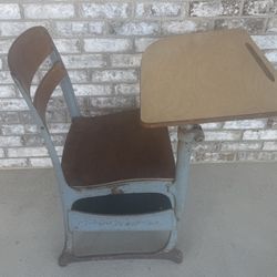 Antique School Desk 