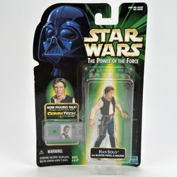 Han Solo - Star Wars "Power of the Force" Action Figure w/Commtech Chip