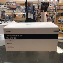 Sigma 70-200mm F2.8 For Sony E