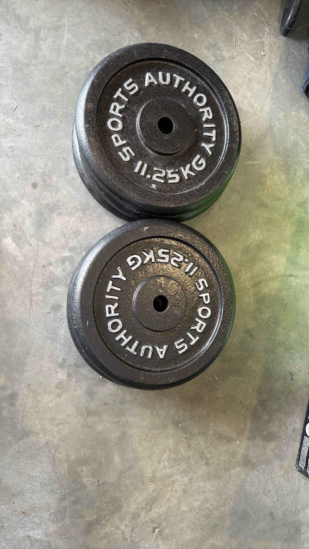 Set Of Six 25lb Weight Plates