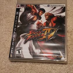 Street Fighter IV PS3 BRAND NEW SEALED!