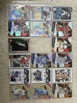 Baseball Cards MLB Inserts Lot