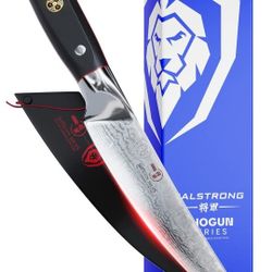 DALSTRONG Fillet Knife, Shogun Series - VG10 - 6 Inch - with Sheath - 2mm Thick
 