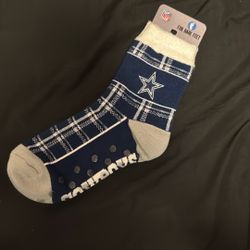 $7 Brand New Dallas Cowboys Slipper Socks