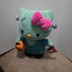 New Hello Kitty Frankenstein Halloween  Greeter