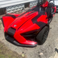 polaris sling shot 3 wheel ride