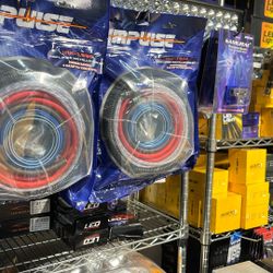 Amplifier Car Audio Complete Four Gauge Wiring Amp Kit Best Quality Brand New