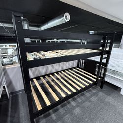 Twin Over Twin Bunk Bed 