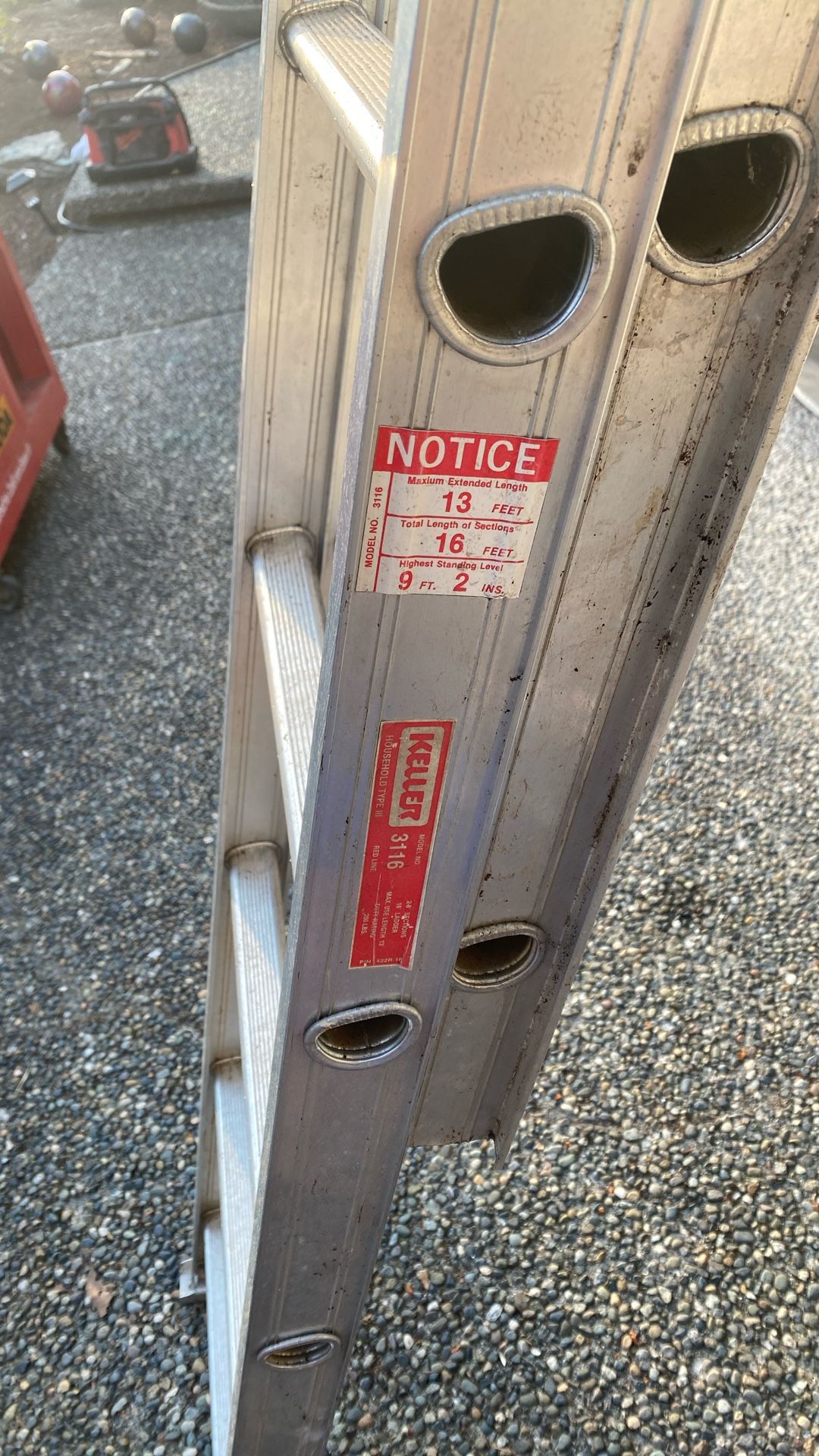Keller 16 Foot Extension Ladder
