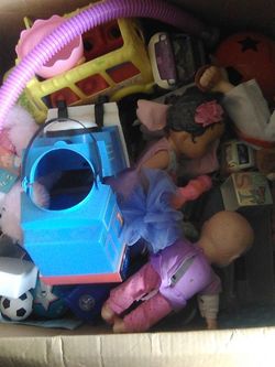 Box Of Toys, Assorted, Various $5