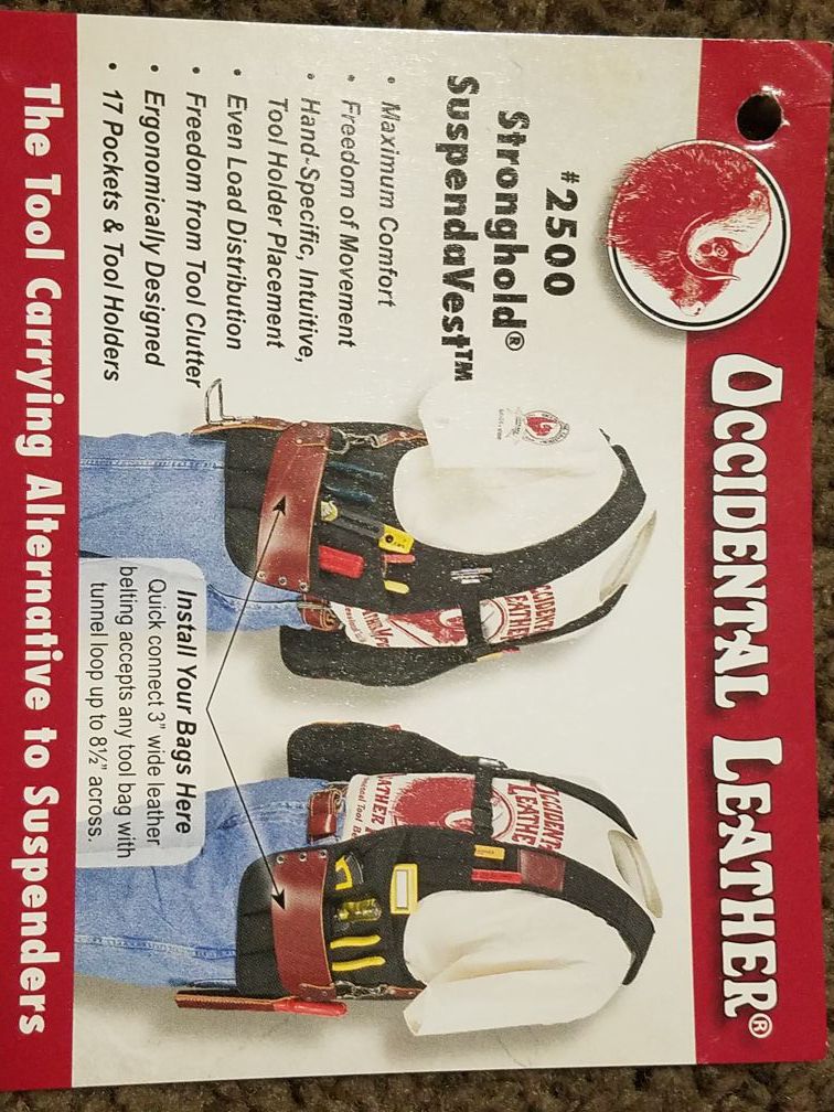 Occidental Leather Tool Vest for Sale in Denver, CO OfferUp