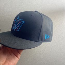 Marlins Fitted Hat 