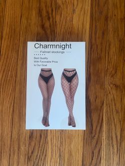 New With Tags 2 Pieces Fishnet Pantyhose/Stockings One Size Fits All