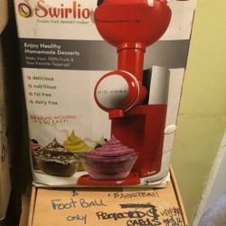 SWIRLIO   FROZEN FRUIT DESERT MAKER
