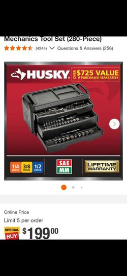 Mechanics Tool Set (280-piece)