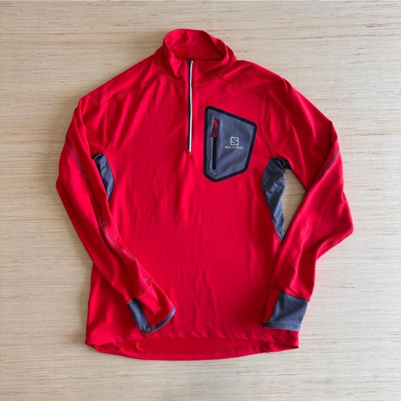 Men’s Salomon Zip Up Sweater