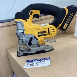 Dewalt Jigsaw With Batter And Charger!