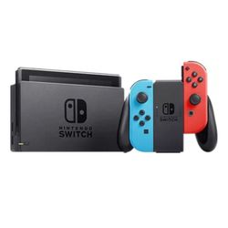BRAND NEW Nintendo Switch - Neon Blue and Neon Red Joy-Con-