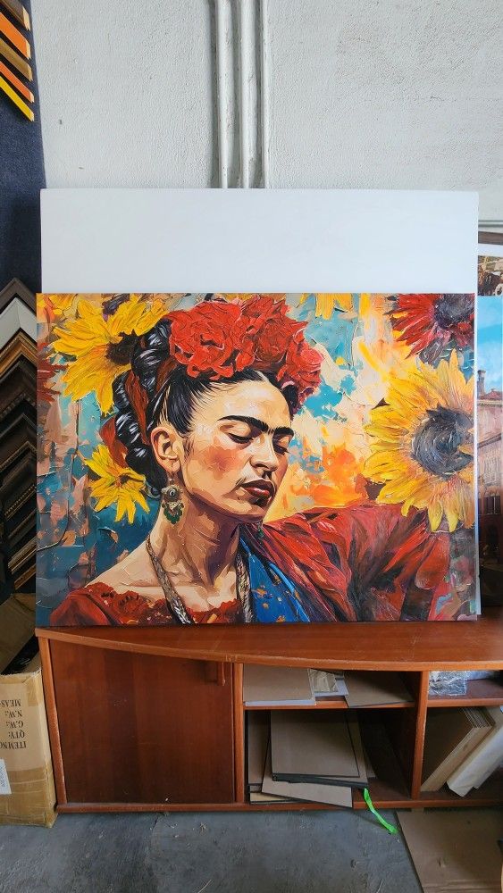 Frida painting 🖼 36x48