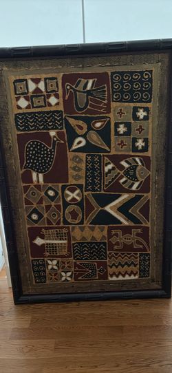 Large African themed wall art
