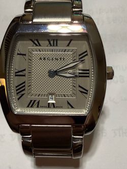 Argenti Swiss Made Stainless Steel Watch