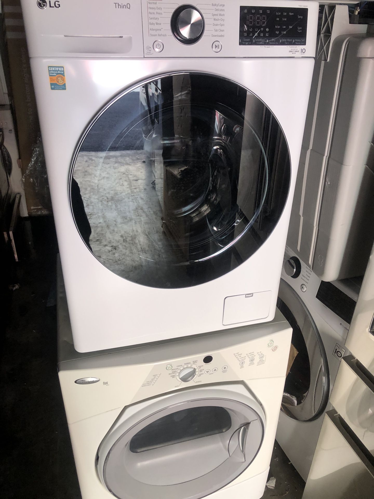 LIKE NEW! Front Load And Stackable Washer And Dryer Set DELIVERY!!