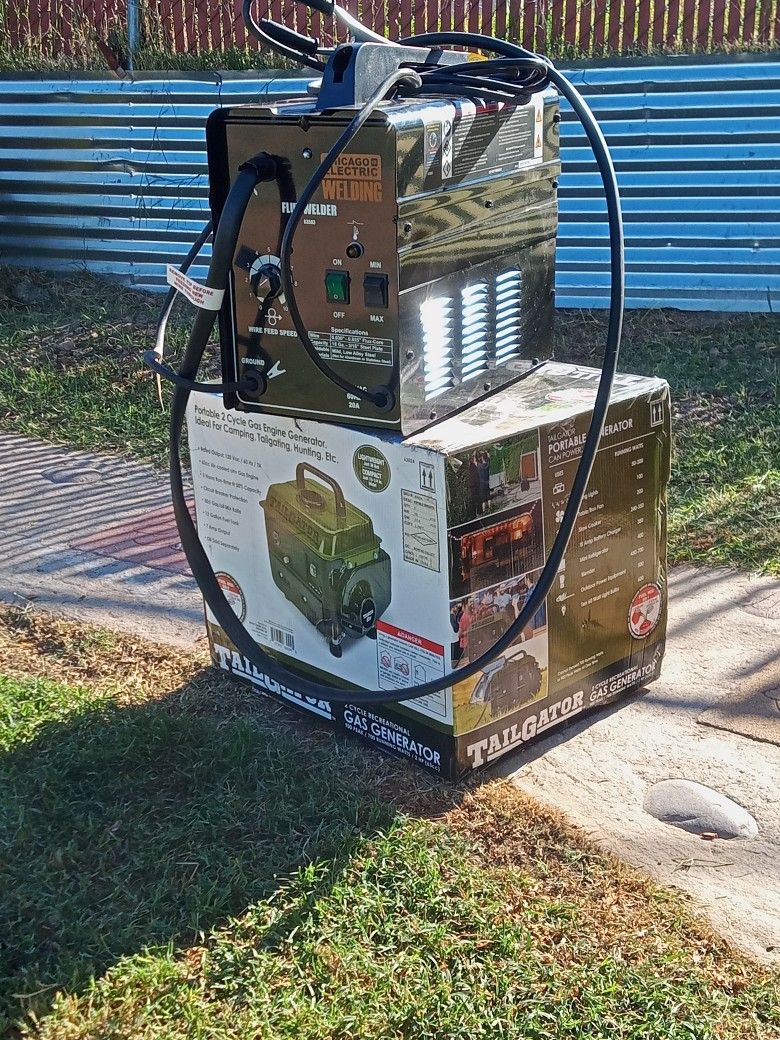 Deal New Generator And Wire Feed Welder