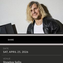2 Tix Le youth, Showbox Sodo, Tonight 4/25