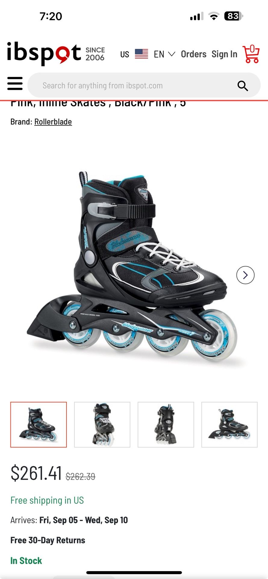 Blade runner ADVANTAGE PRO X T W. 80mm/ABEC7