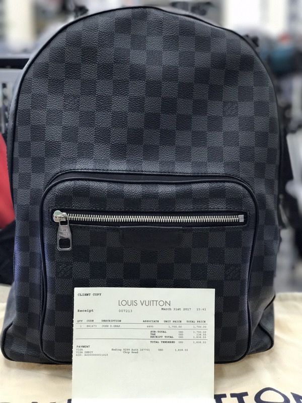 Louis Vuitton Josh D. Grap. Bag in mint condition w/ receipt!! for Sale in  Greensboro, NC - OfferUp