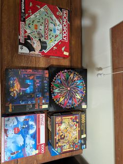 🧩Assortment of Five 1000-Piece Jigsaw Puzzles – $8 each or all 5 for $30! 