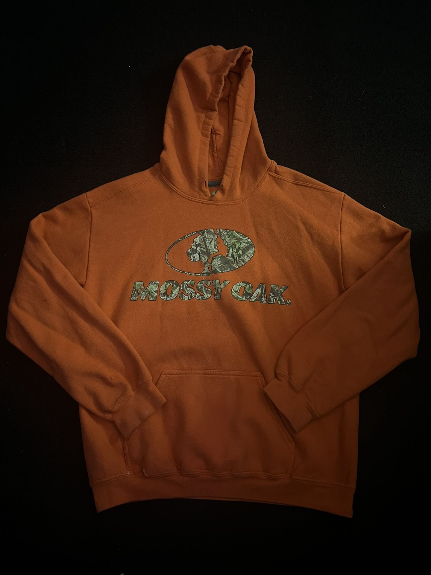 Mossy Oak. Orange Camo hoodie.